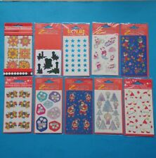 Stickerset 10x Sticker Vintage 90er Zdesign + bsb Weihnachten Weihnachtssticker