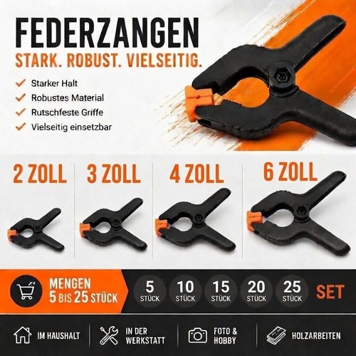 25x federklemmen - 5,