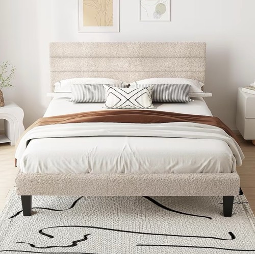 Upholstered bed 160x200 - upholstered,