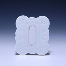 KPM Berlin Porzellan Zündholzanreisser - Jahresbuchstabe P 1915