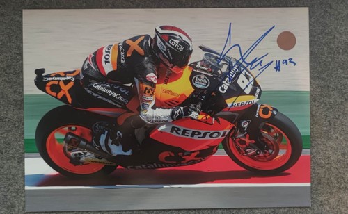 Marc márquez autogramm moto2 - autogramm, (moto2