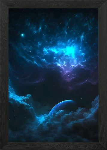 Twilight cosmos gerahmtes - cosmos,