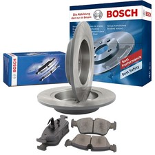 BOSCH Set Bremsscheiben hinten