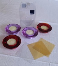 4 Teelichthalter Kerzenhalter