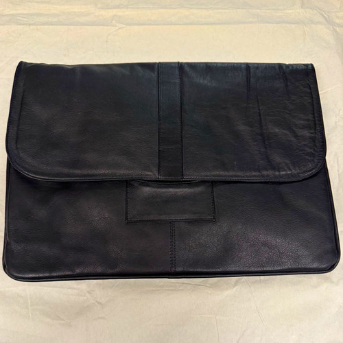 Vintage echtschwarz leder - vintage,