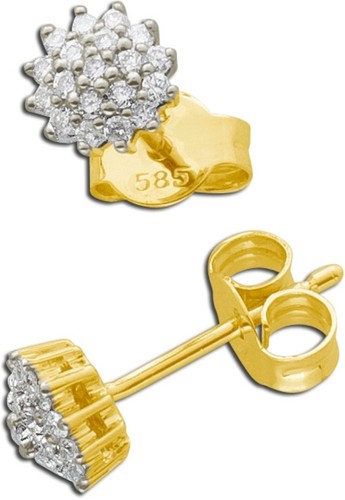 Brillant ohrstecker gold 585 - brillant,