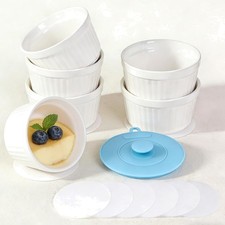 Vielseitige 6er set creme - set,