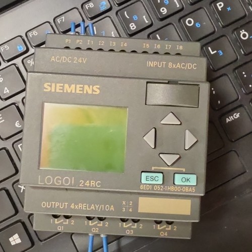 Siemens logo 24rc sps - logo!, cpu