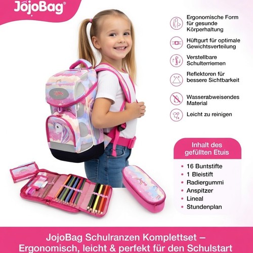 Schulranzen set regenbogen - set,