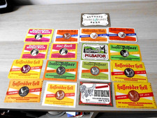 17 DDR-Bieretiketten aus