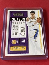 PANINI CONTENDERS NBA 20/21 Karte #100 KYLE KUZMA Los Angeles Lakers Basketball
