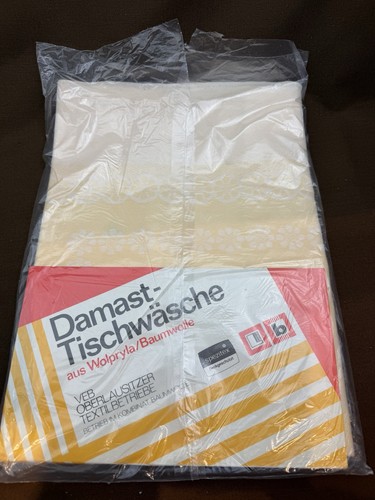Ddr damast tischwäsche - damast, -tischwäsche