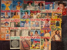 Zeitschriften Konvolut Burda 28 verschiedene Ausgaben 1974 bis 1983 und 1996