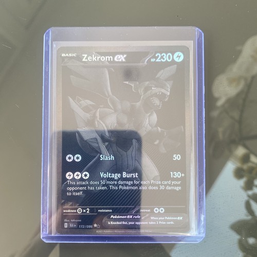 Pokémon tcg zekrom black - pokémon,
