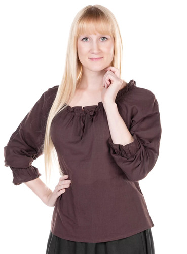 Mittelalterbluse mit