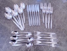 WMF Modell Lüneburg Tafelbesteck für 6 Personen 30 Teile in Cromargan TOP !