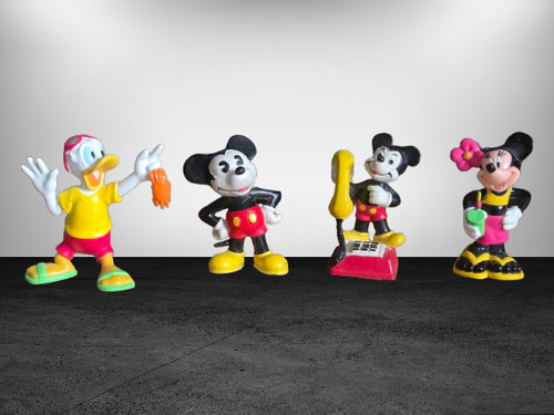 4er set disney sammel figuren - disney,