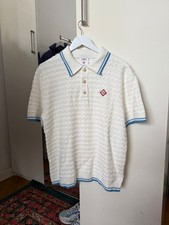 Casablanca Polo T-Shirt Weiß