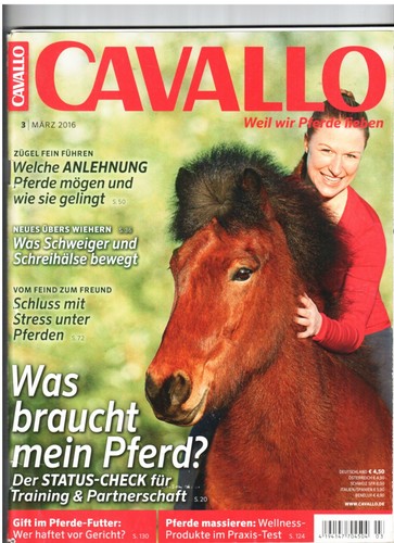 Cavallo zeitschrift magazin - cavallo,