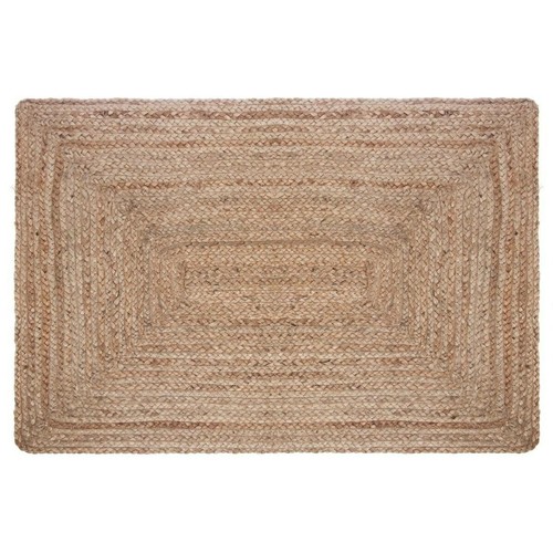 Jute teppich 60x90cm glatt - teppich,
