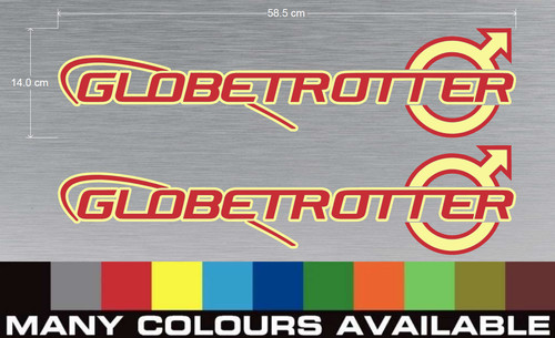 Globetrotter fensteraufkleber - globetrotter,