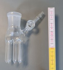 Labor Glasanschluss mit 7-Finger-Kühler / Perkolator