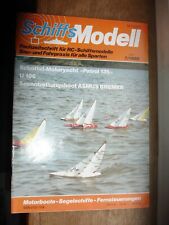 Schiffsmodell Zeitschrift von