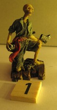 Skelett / Pirat / Freibeuter aus Kunststein Form 1