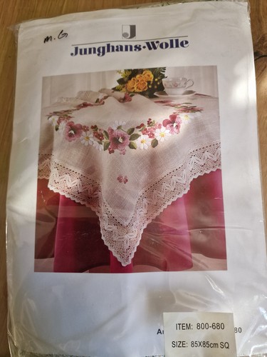 Rustikale tischdecke mit - rustikale,