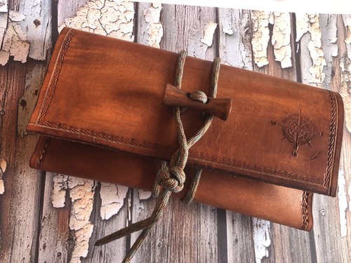 Tabakbeutel handmade leder - handmade,