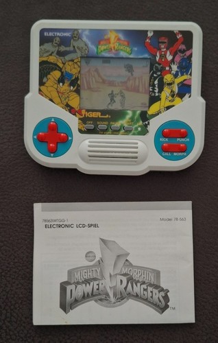Power rangers retro handheld - power,