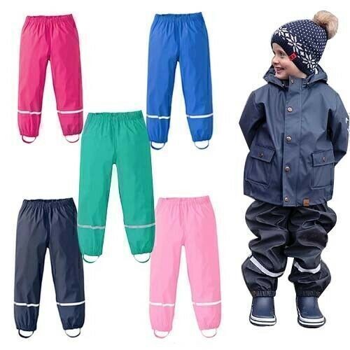 Kids waterproof rain pants - waterproof,