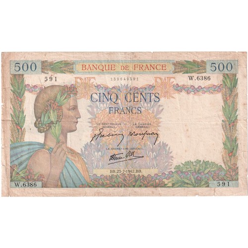Frankreich 500 francs la - 500,