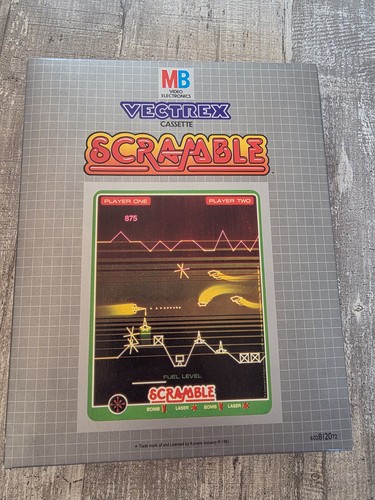 Vectrex sramble ovp - vectrex,