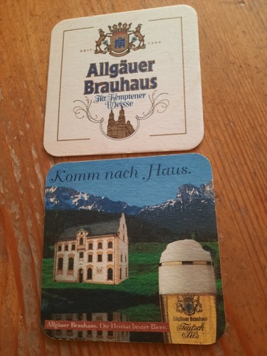Bierdeckel allgäuer - ,
