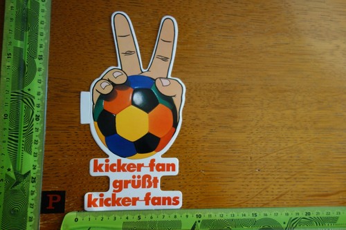 Alter aufkleber sport fussball - aufkleber,