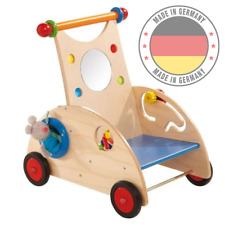 HABA Lauflernwagen Holzspielzeug Kleinkinder Babys Hochwertig Sicher Bremse
