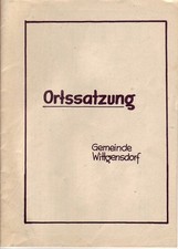 Ortssatzung Gemeinde