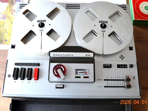 Telefunken magnetofon 210 ohne - telefunken,