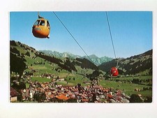 Zweisimmen, Gondelbahn Zweisimmen-Rinderberg, AK, gelaufen 1972
