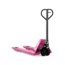 Pallit Hubwagen pink COLOR | 2500 kg | 1150 mm | PU Rollen | Handhubwagen