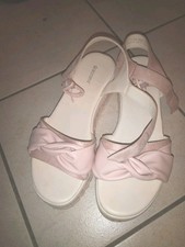 Rosa Plateau Sandalen Graceland Gr. 38 Geflochten Dicke Sohle