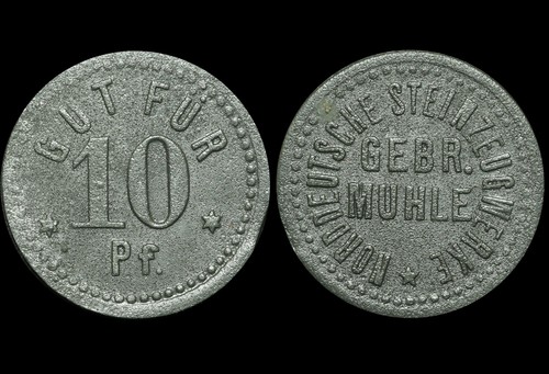 Notgeld pfennig - 10,