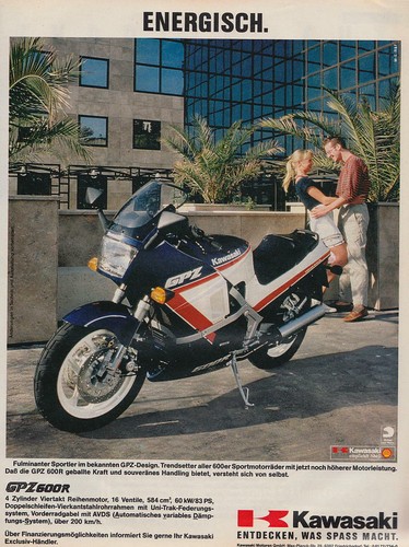Kawasaki gpz 600 reklame - 600,