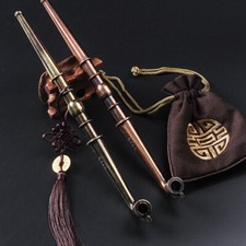 Alte Art Handgemachte Retro Geschnitzte Drachen Metall Tabakpfeife Pipe