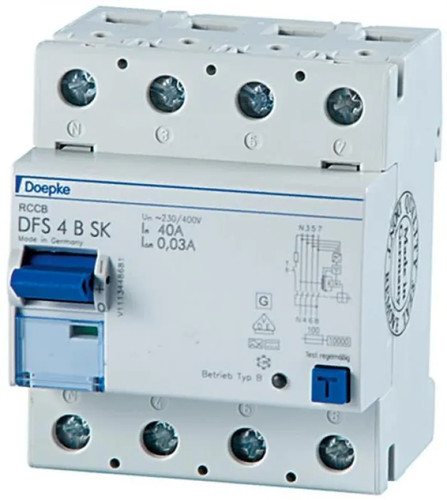 Schutzschalter typ 40a - fi-schutzschalter,