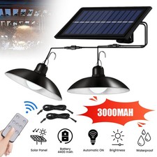 2x LED Solar Lampe Glühbirne