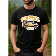 Camel Trophy T-Shirt 4x4 Paris Dakar Auto Passion Neu Französischer Druck