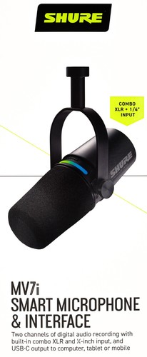 Shure motiv mv7i mikrofon - motiv,