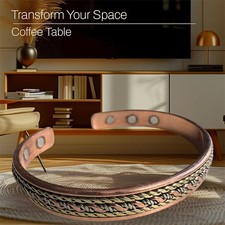 Kupfer Magnet Armband Damen Armreif ;magnetische Kupferarmband 